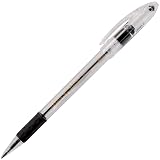 Pentel RSVP Ballpoint Pen, (1.0mm), Medium Line, Black Ink, Pack of 5 (BK91BP5A) – view 2