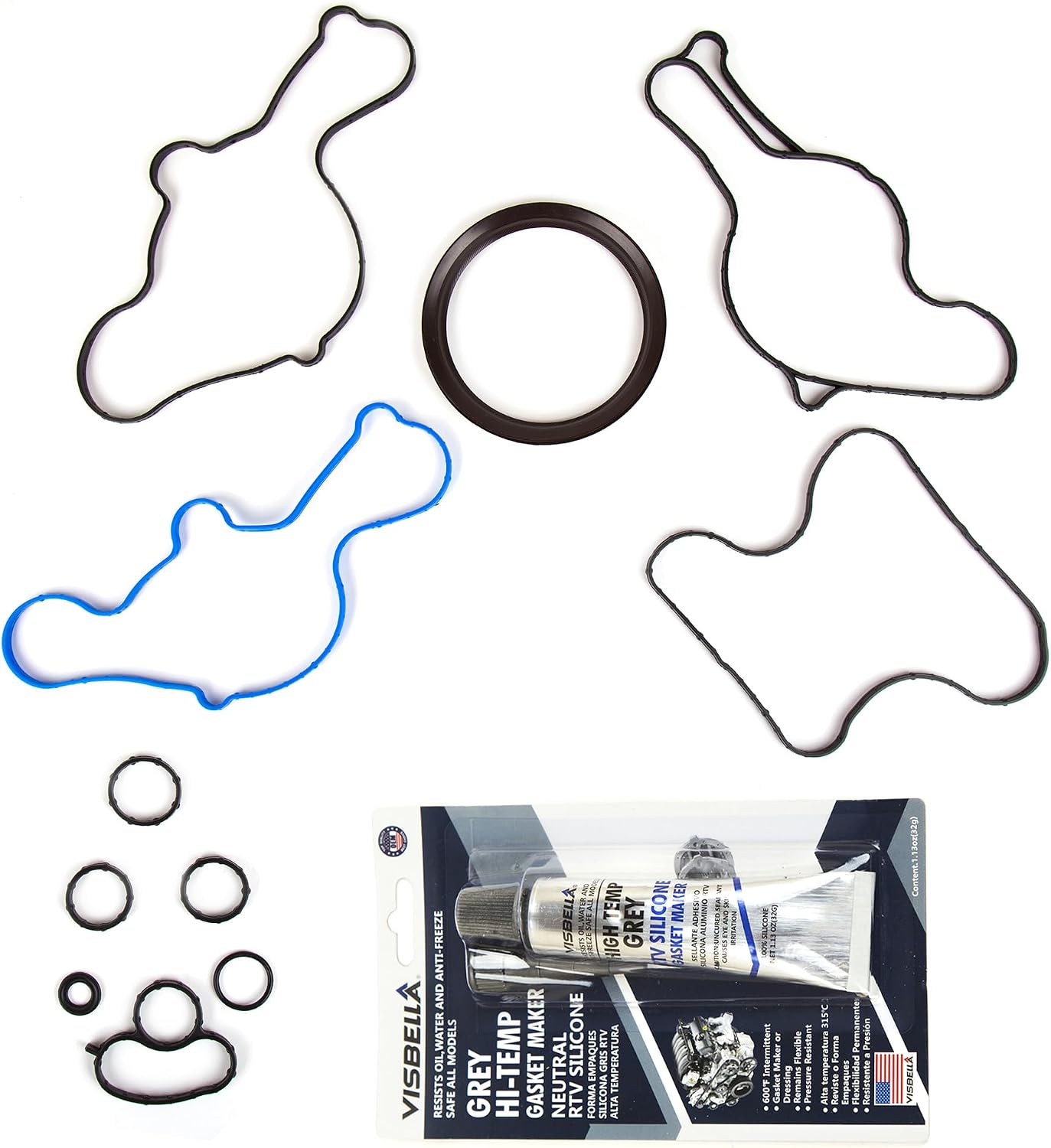 DG-0664387092 Lower Conversion Gasket Set Compatible With/Replacement For 08-13 Ford Explorer Flex Lincoln MKS CX-9 3.5L 3.7L V6 24V