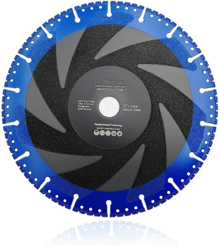 SHDIATOOL 9 inch metal cutting diamond blade
