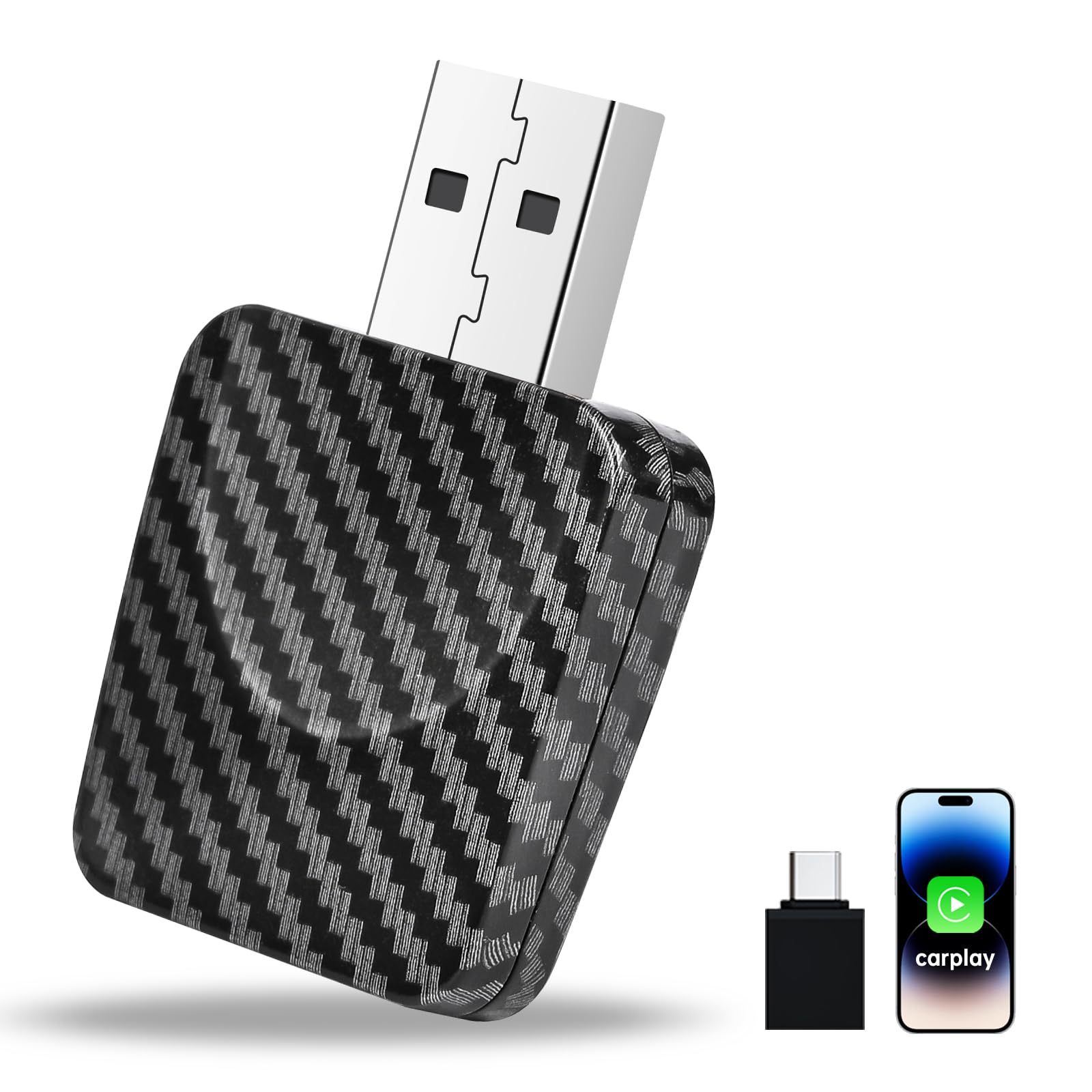 AAWireless TWO+ Android Auto e CarPlay Wireless | Adattatore Auto Senza Cavi AAWireless TWO+ Android Auto e CarPlay Wireless | Adattatore Auto Senza Cavi
