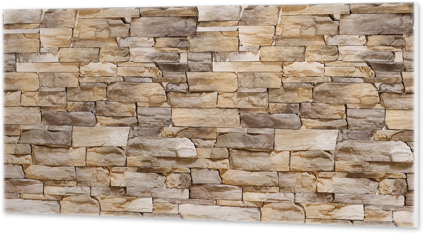 3 Pack Art Acoustic Panel Soundproof Wall Panels, 24″X16″ Flat Printed Stone Pattern Sound Absorbing Panel, Self Adhesive Sound Absorbing Wall Art, Sound Proof Panel for Walls, Acoustic Wall Panels