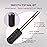 PANA 3/32 Small Smooth Round Top Safety Carbide Nail Drill Bit for Gel Polish & Acrylic Removal Nail Salon Manicure Pedicure Electric File Tools (Small Barrel - DLC Black, Extra Coarse)
