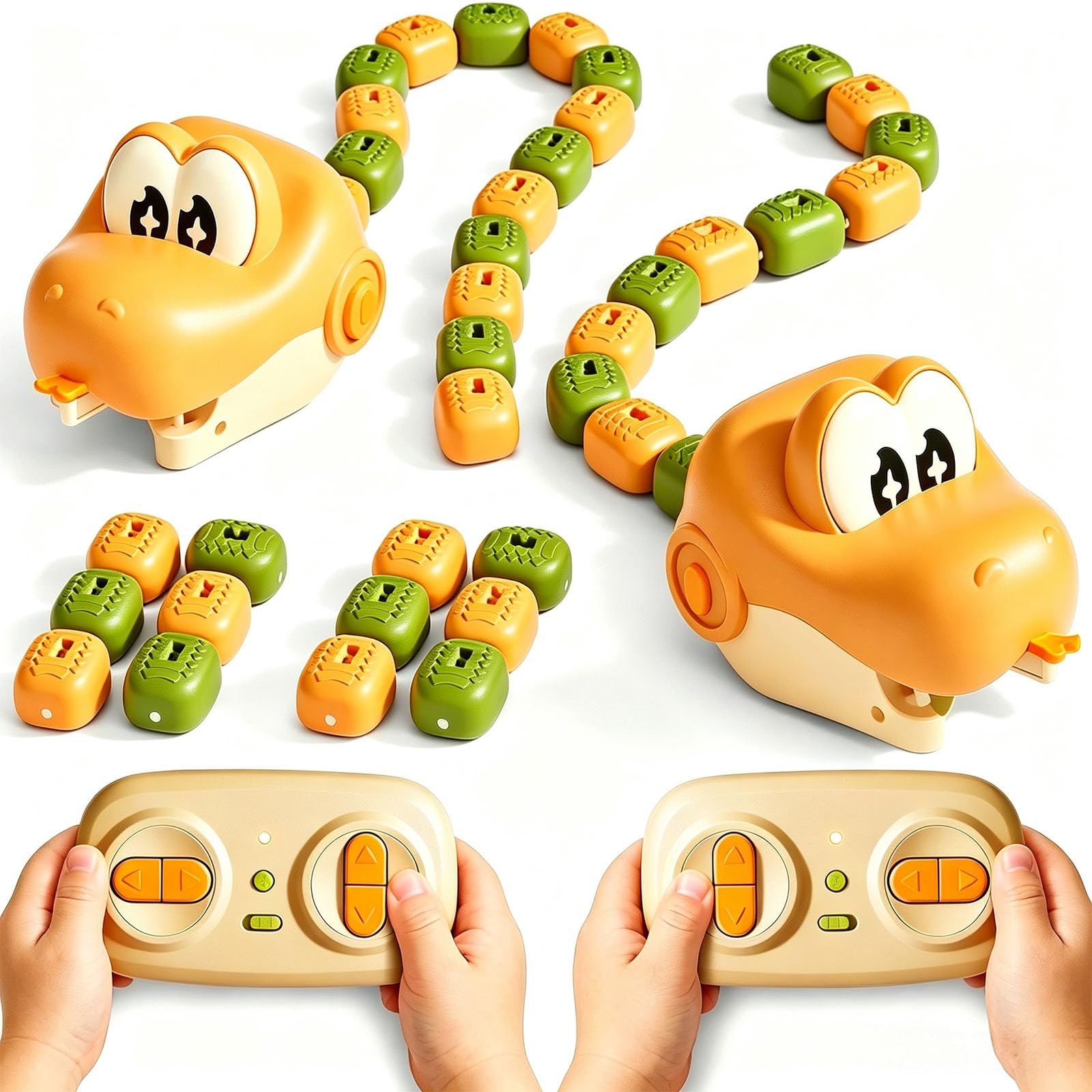 Générique Jeu de Serpent magnétique Qui se « dévore » Lui-même (A*2)