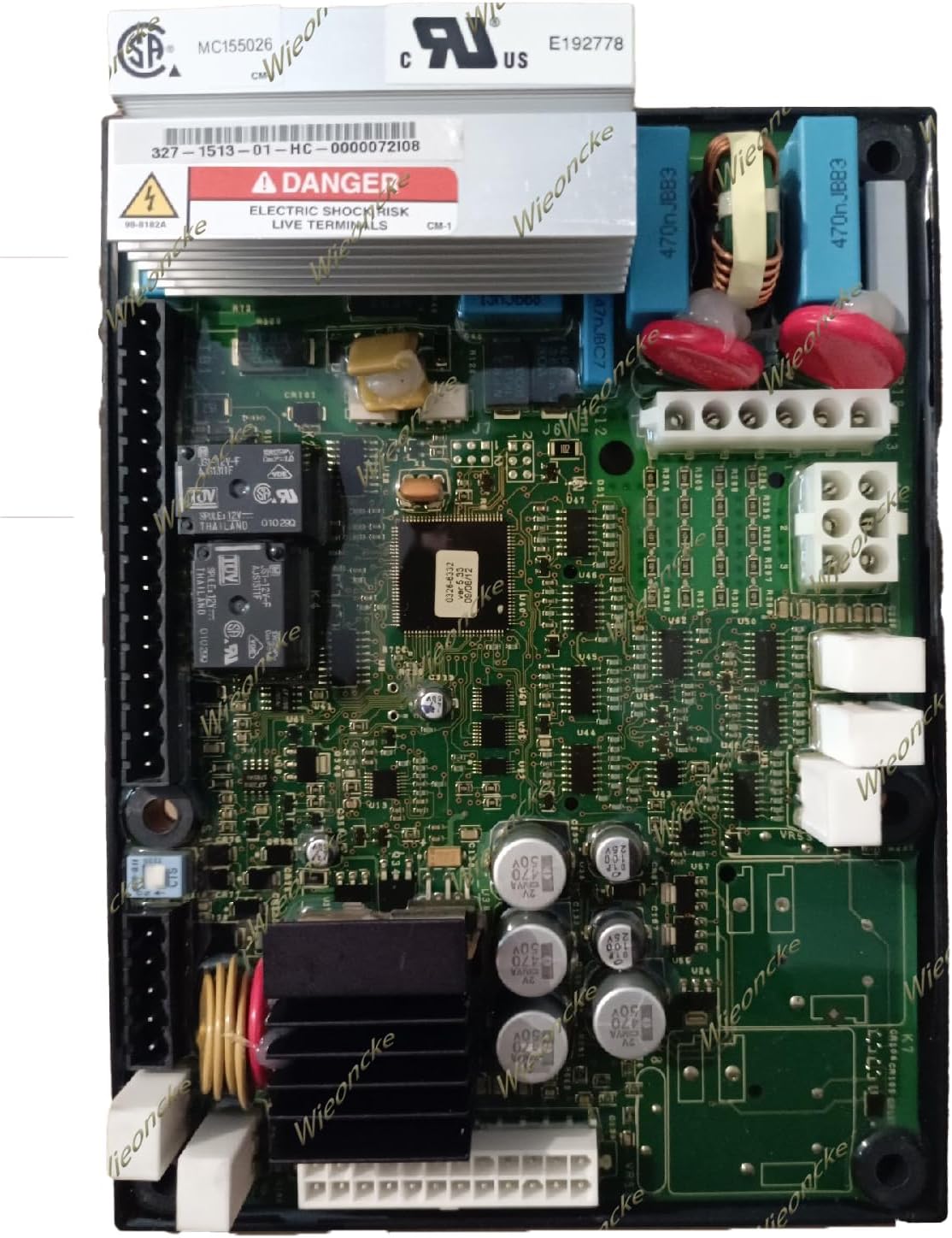 327-1513-01 Generator Control Mainboard PCB Board 327151301 Compatible for Cummins Onan PCC1301 (Used)