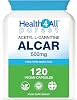 Health4All Acetyl L-Carnitine 500mg 120 Capsules, Purest High Strength ALCAR Amino Acid with no D-Carnitine, Vegan, Gluten-Free, GMO-Free Acetyl-L-Carnitine Supplement | Made in UK