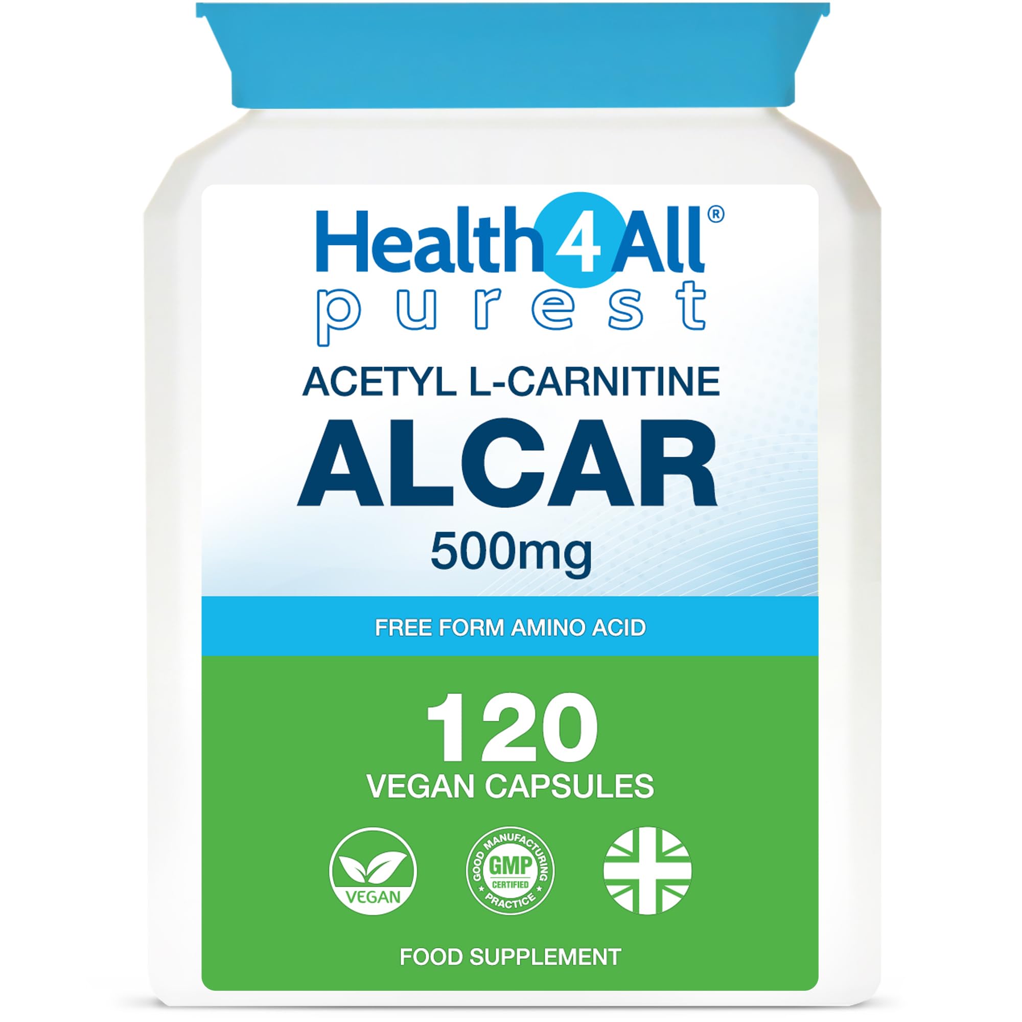 l carnitine supplement for women Acetyl L Carnitine Alcar 500mg 120 Capsules V Purest No