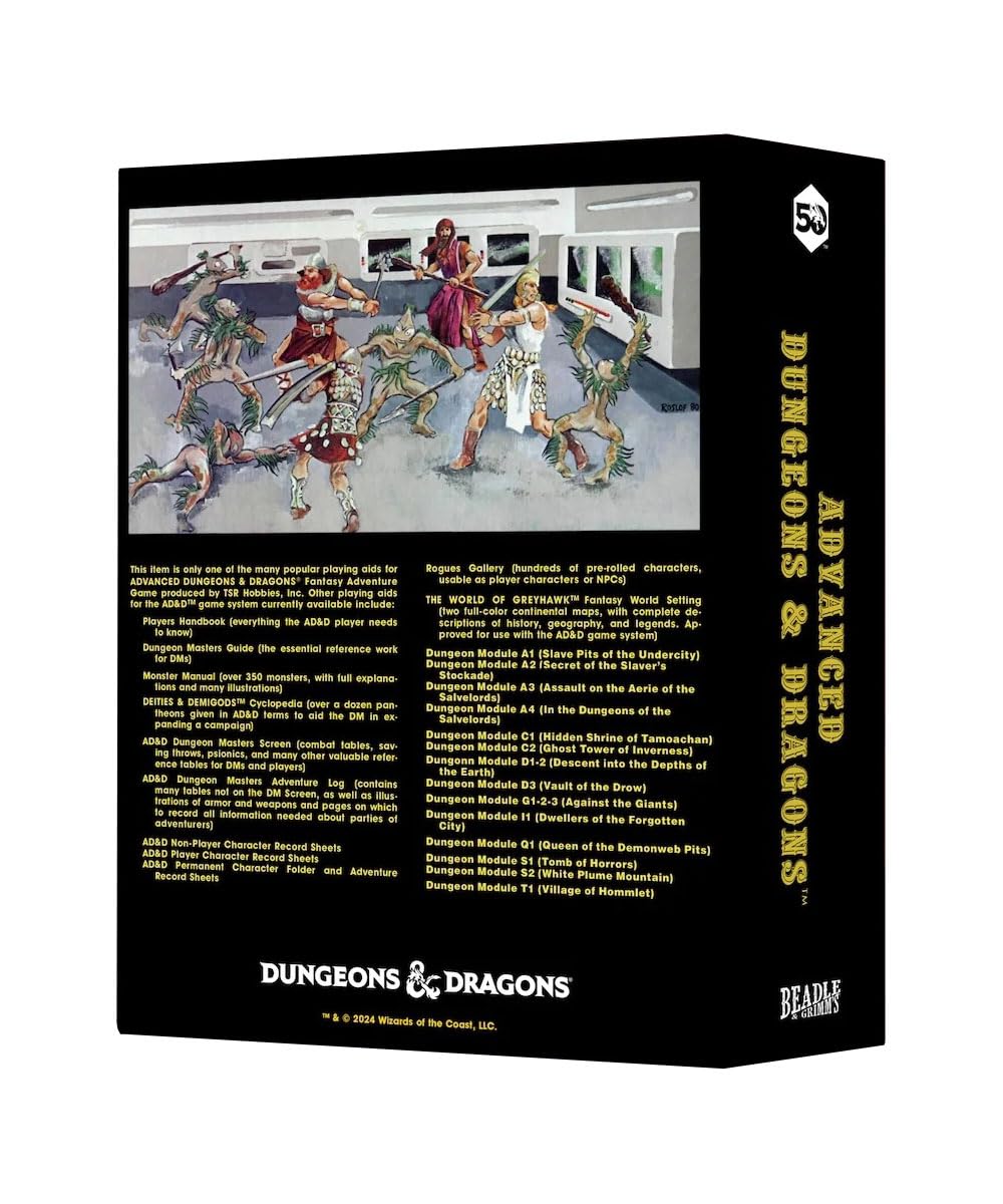 Beadle & Grimms - D&D Classic Module Dice Set - Journey to the Barrier Peak