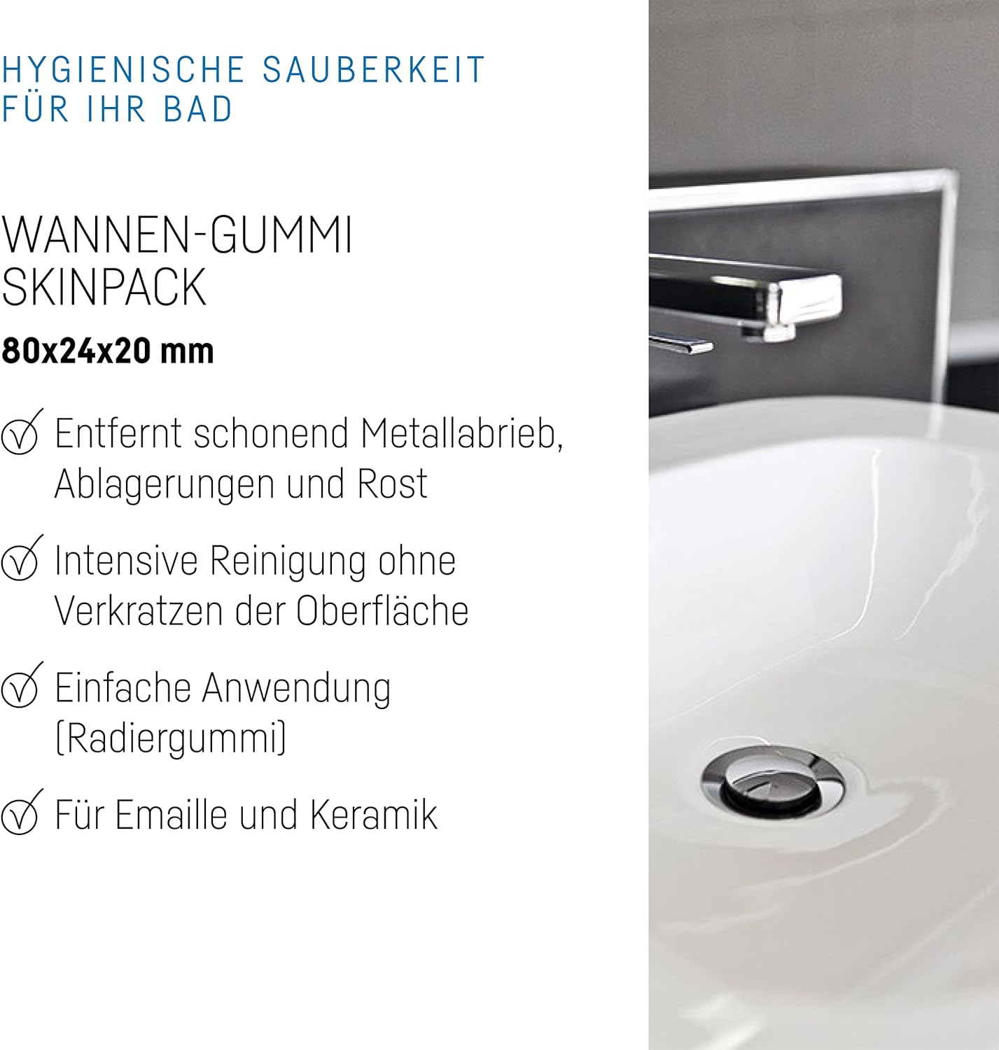 Wannen-Gummi részletes nézet