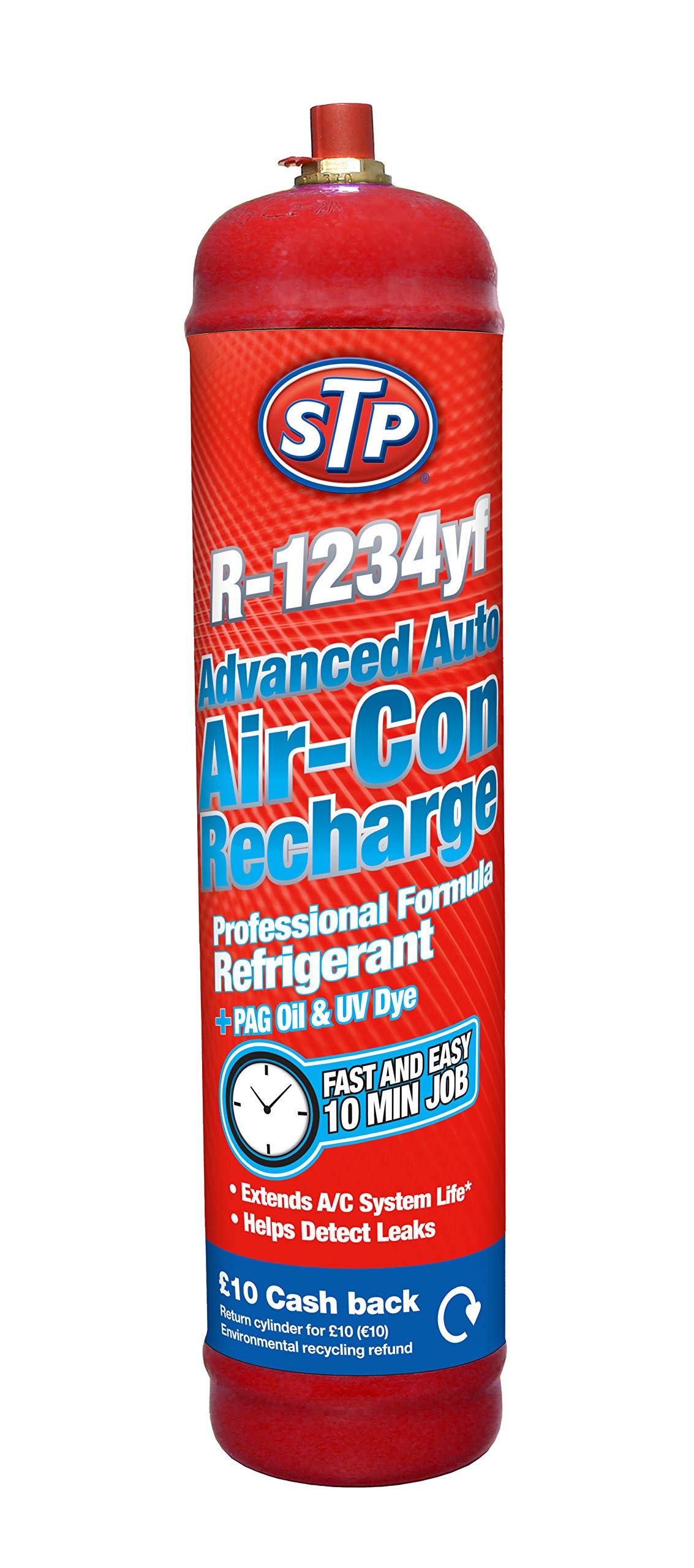 STP R-1234yf AirCon Recharge Canister (Red) (£10 eco-insentive