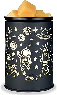 scentsy Wax Warmer for Scented Wax melt Warmer Wax Melter for Candle Making lamp Candle Warmer Plate Oil Burner for Home Decor and Gifts for Holiday(Space)