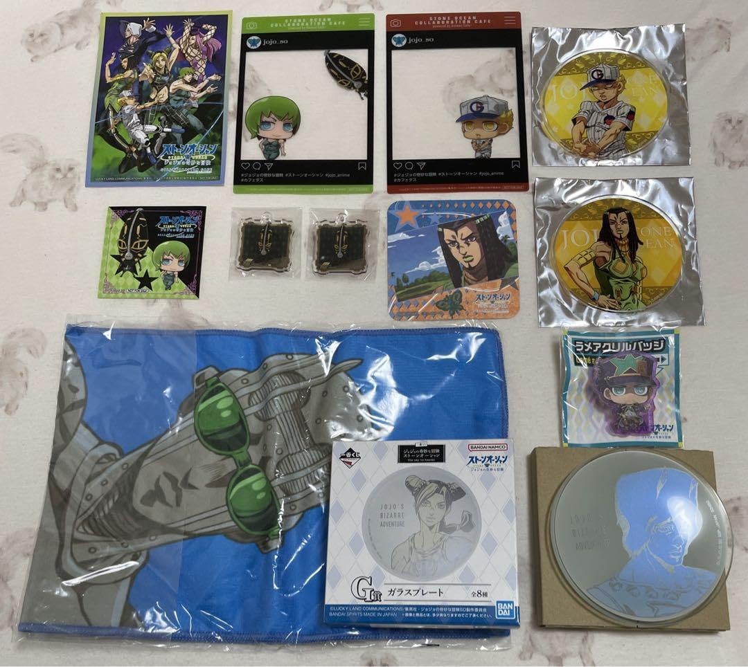 ジョジョの奇妙な冒険　グッズセット Amazon.co.jp: ジョジョの奇妙な冒険 第6部 ストーンオーシャン 限定