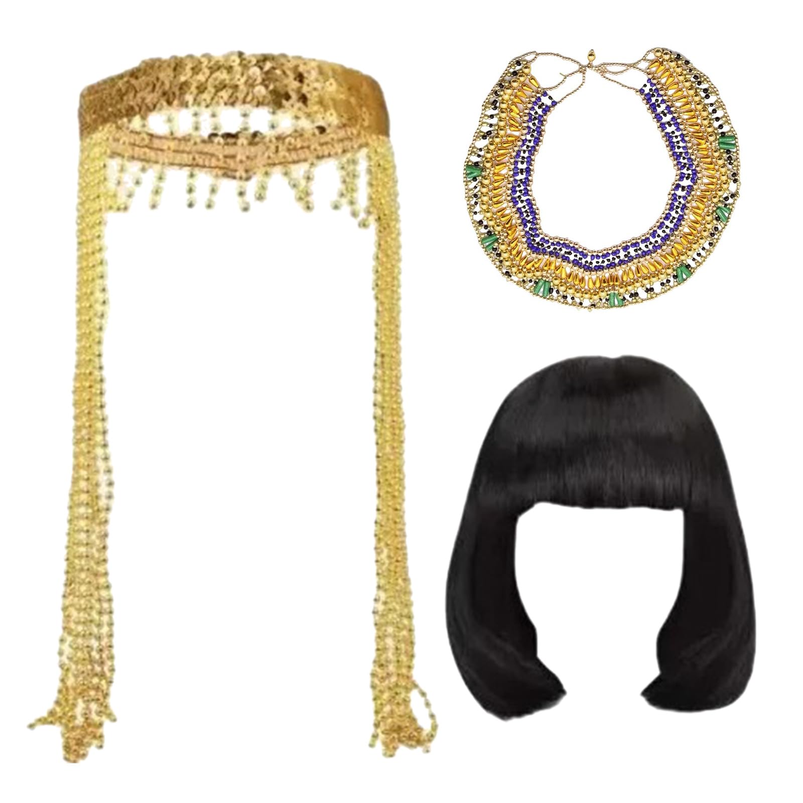 Accesorios egipcios para mujer ideales en fiestas de disfraces y recreaciones históricas 8