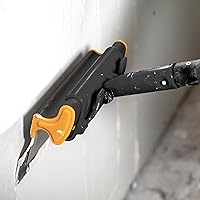 Vista 6 de DEWALT Combo de hoja de desnatado para paneles de yeso, hoja de 10 pulgadas + mango de extensión de 37 a 63 pulgadas Grado profesional Aluminio