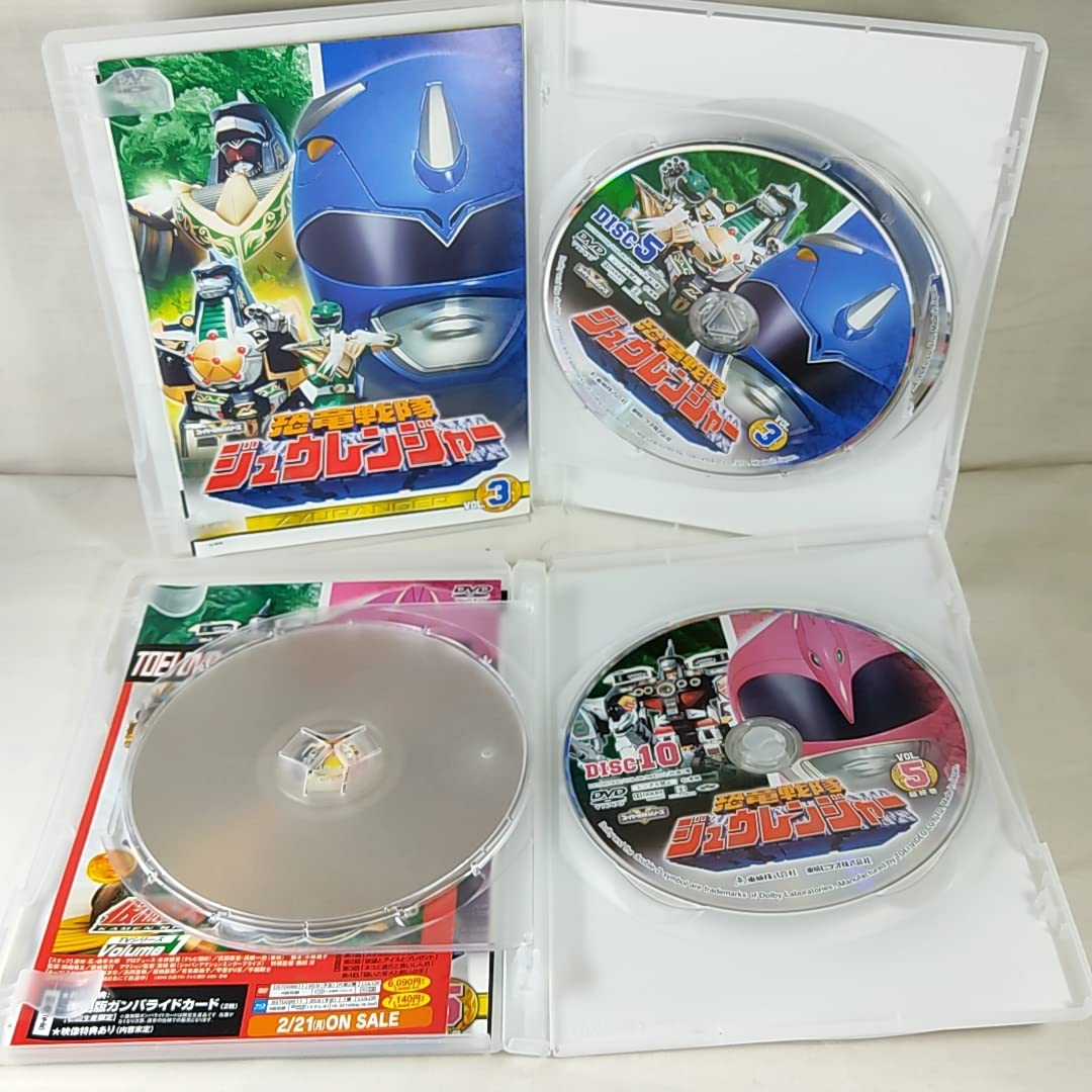 Amazon.co.jp: 恐竜戦隊ジュウレンジャー 特撮 DVD全5巻セット