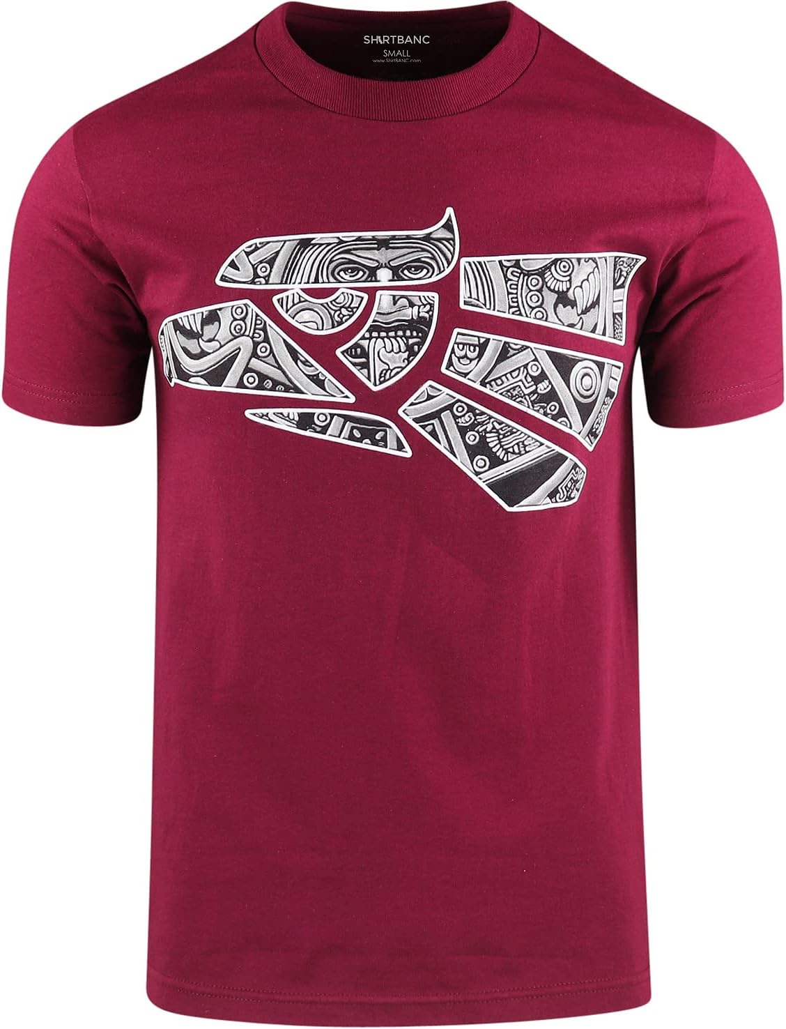 ShirtBANC Original Hecho en Mexico Aztec Calendar Eagle Shirt Mexican Eagle Tee