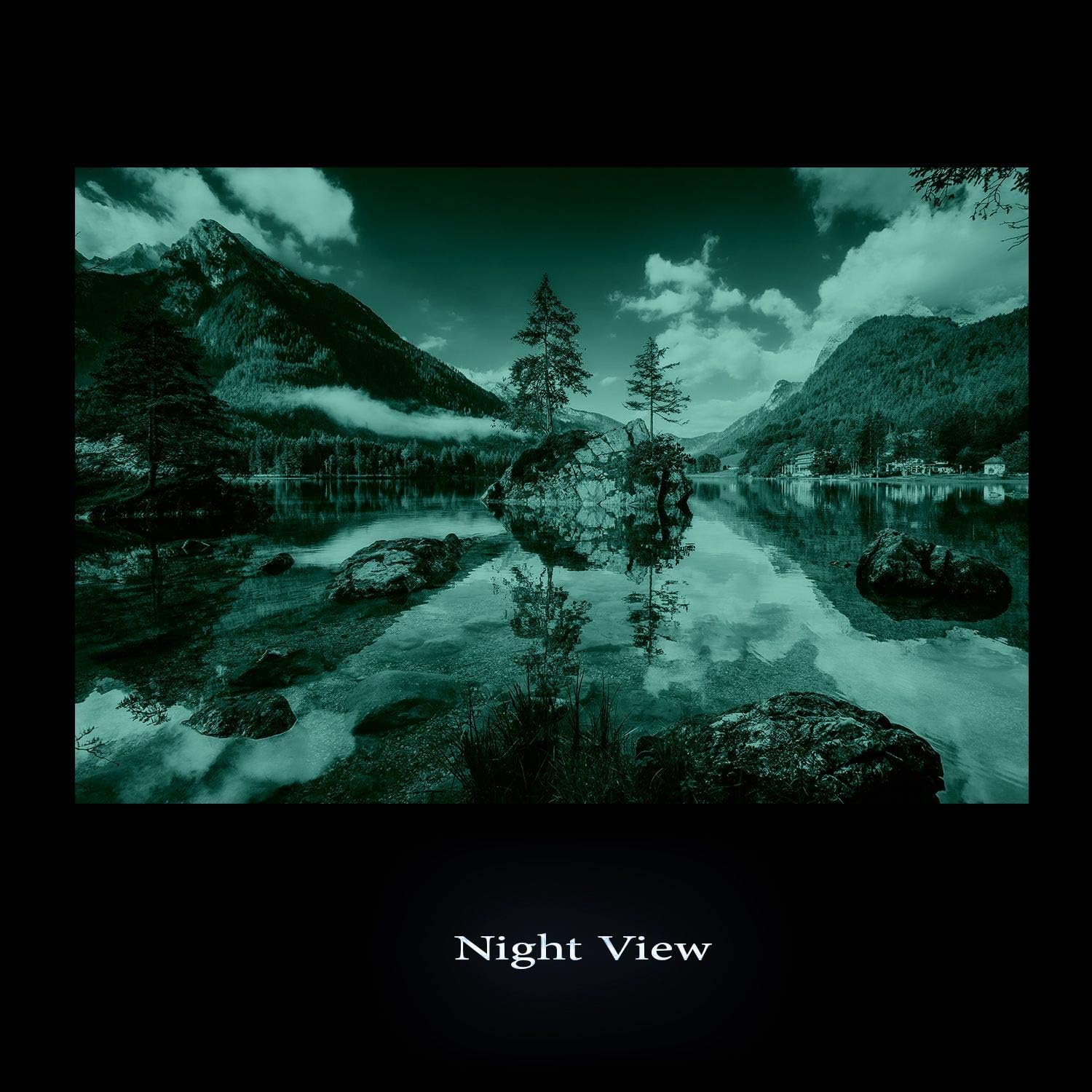 Startonight Mural Wall Art Cool in the Mountains - Landscape Photo Wallpaper for Bedroom or Living Room 100" x 140"