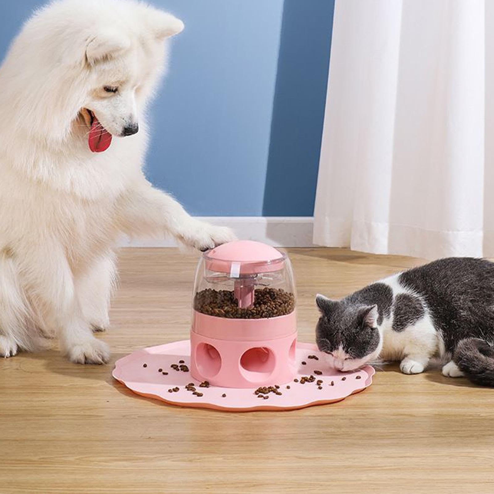 Juguetes para Alimentos para Mascotas Juguetes Interactivos Alimentos para | Perros | Gran Capacidad Divertidos Dulces - de dispensación - Alimentador Lento para Mascotas, Dispensador de