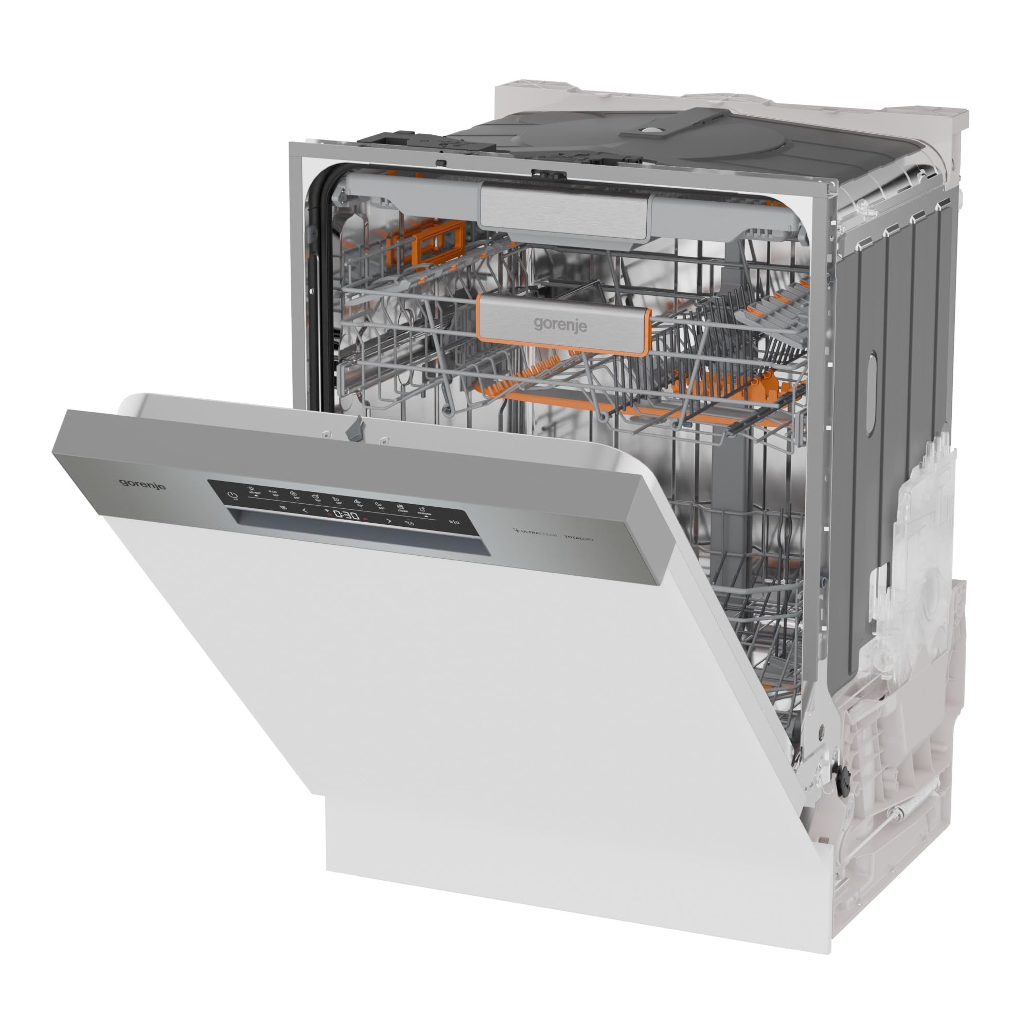 Gorenje ULTRA16BIWIFIX Geschirrspüler/Einbaugerät/60 breite/16 Maßgedecke/7 Programme/TotalDry/3 in 1 Funktion/Eco Programm/Hygiene Programm/EK: B/Einbaumaße (HxBxT):82 x 60 x 57 – Bild 2