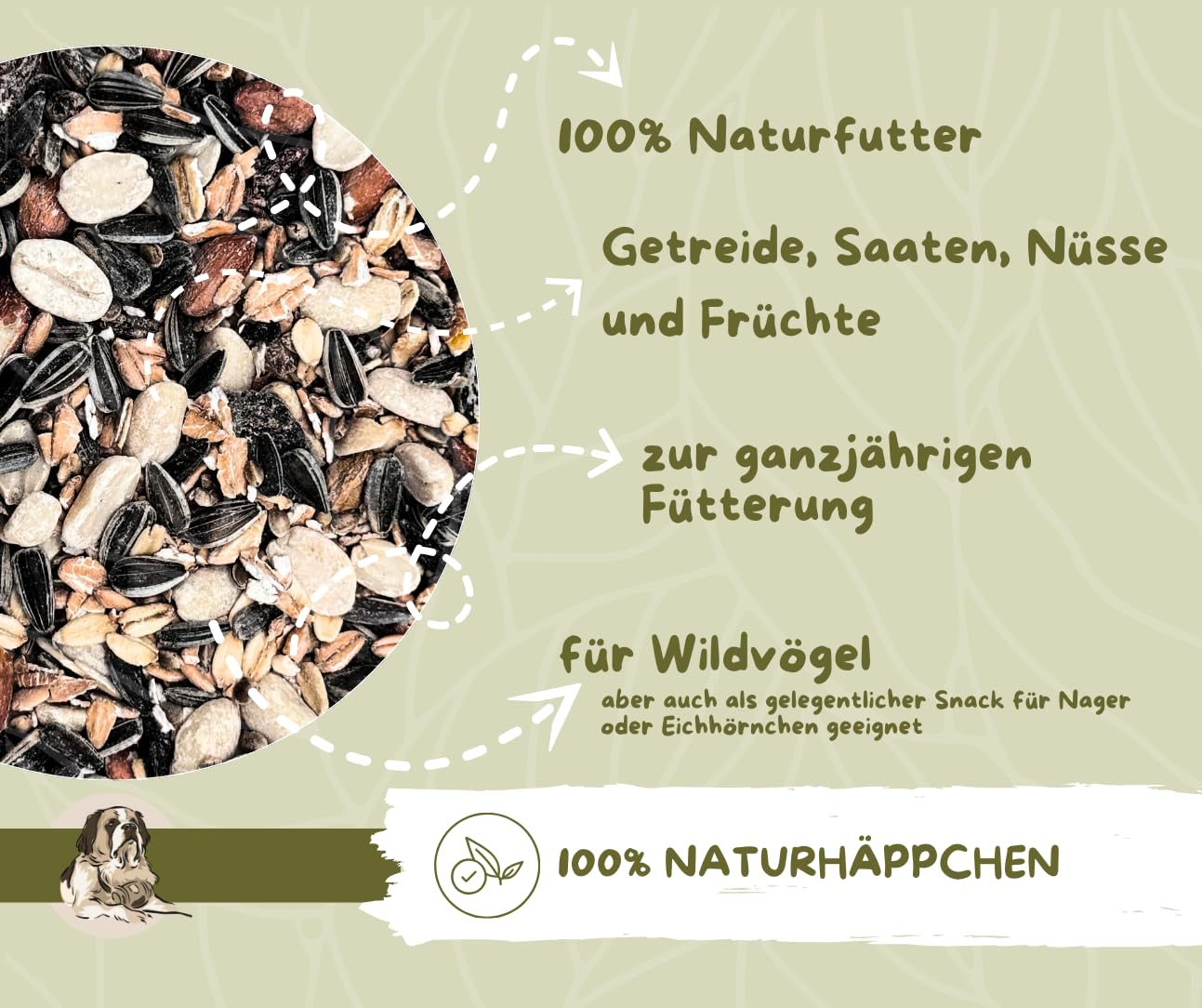 Warnick's Vogelfutter Vogelmix - 10 kg im Sparpaket