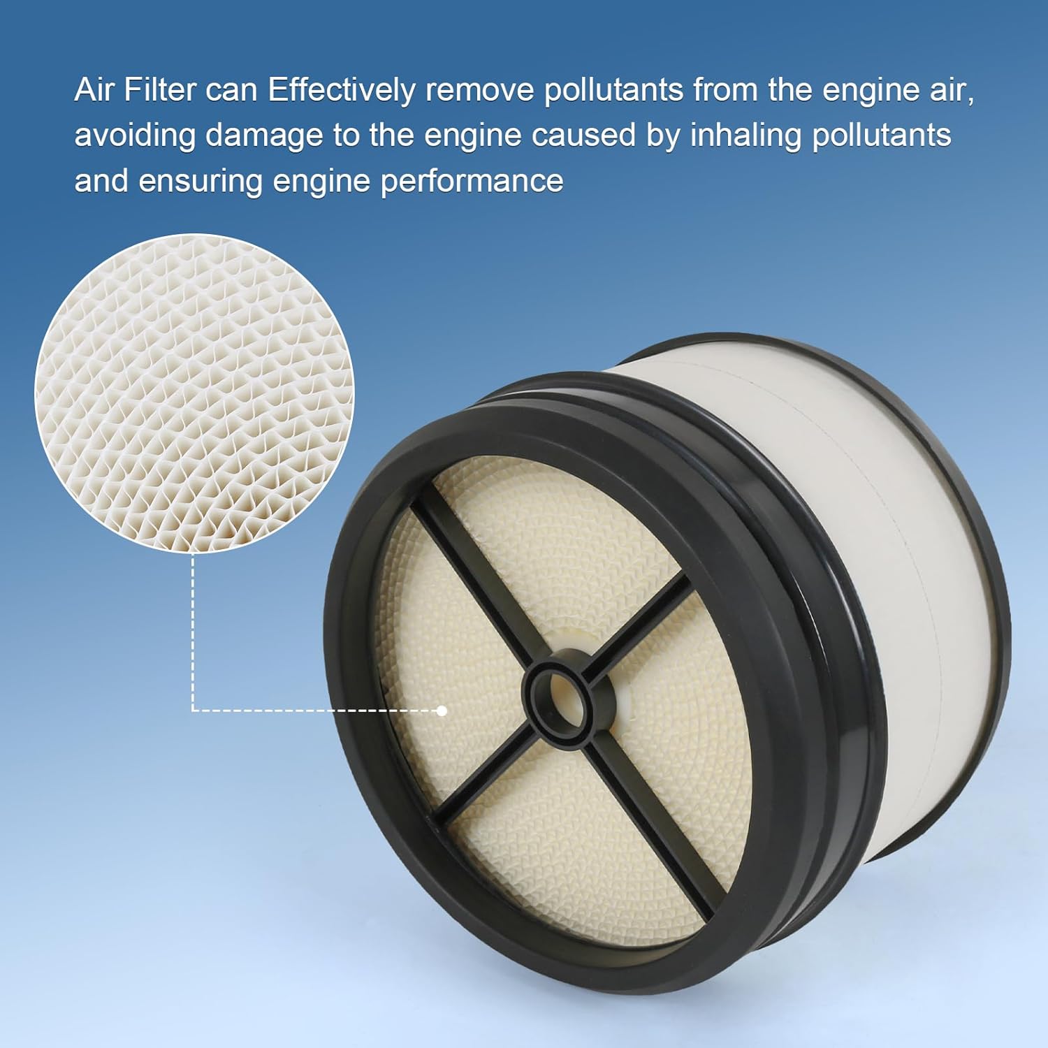 25839611 Air Filter Replacement For Chevy Silverado GMC Sierra 2006-2010, Replace A3087C 49184 A2947C LAF2947