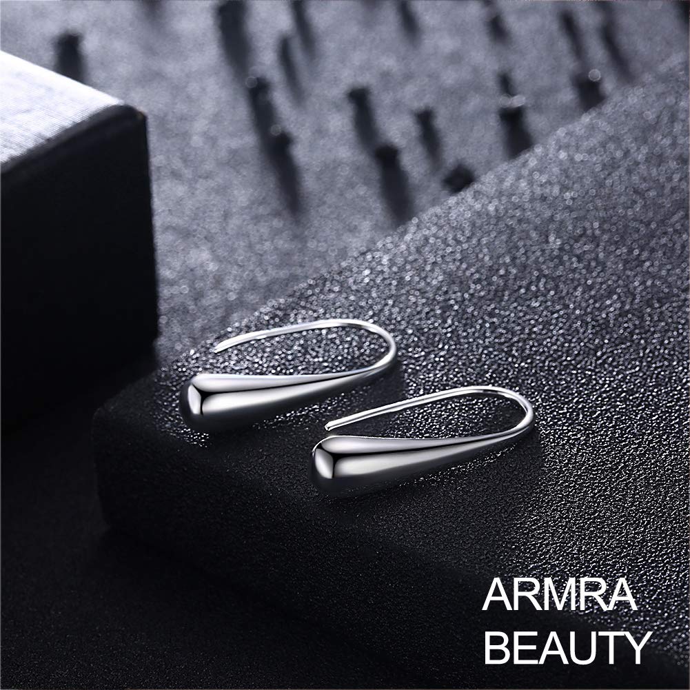 Snapklik.com : Fashion Classic Sterling Silver Thread Drop Earrings ...