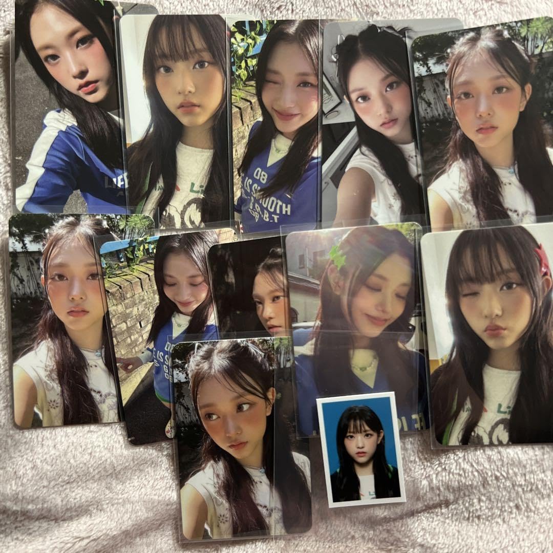 Amazon.co.jp: NewJeans ヘリン シーグリ トレカ セット 証明写真