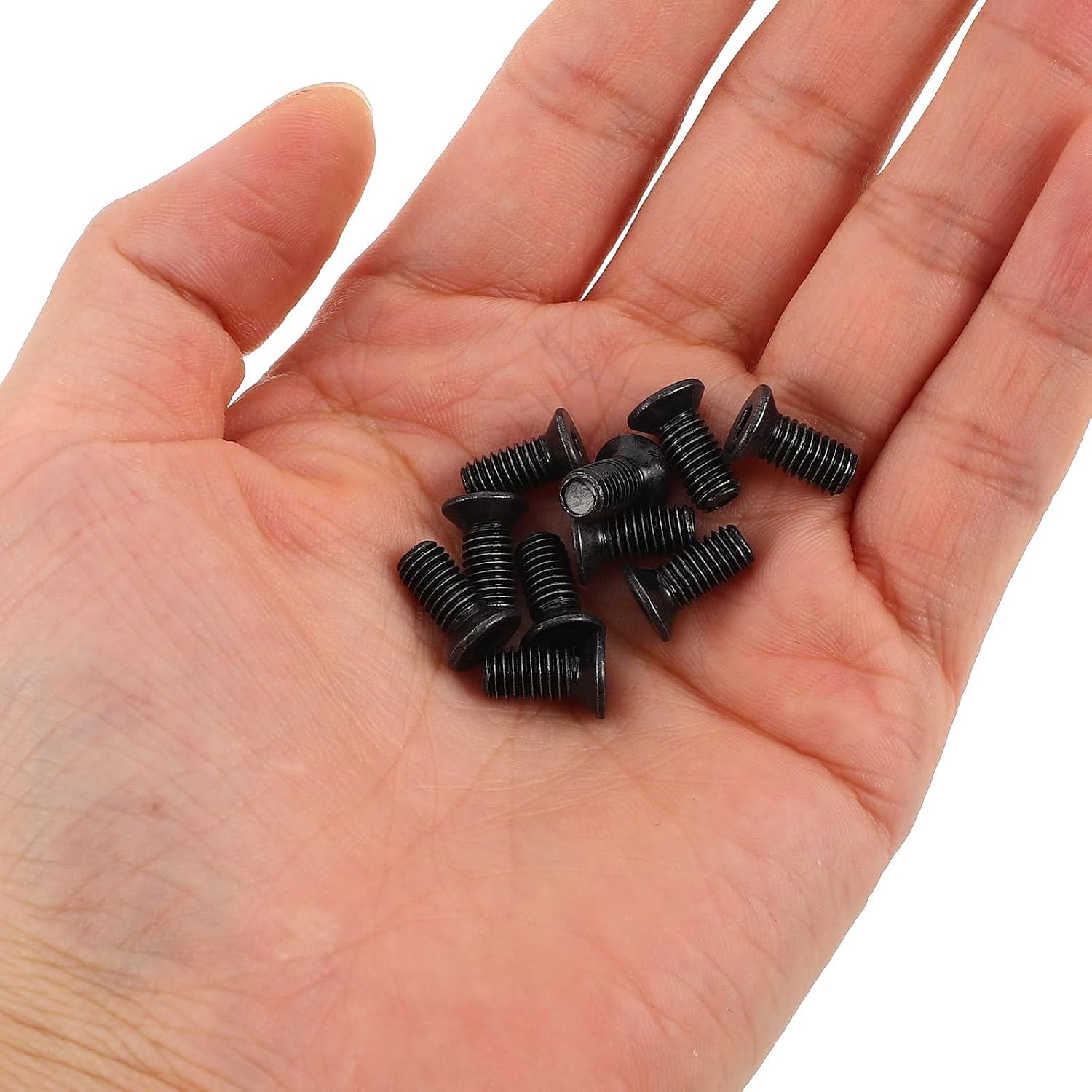 1 Set Electric Scooter Hex Socket Flat Head Screw Set with Allen Wrench, Countersunk Hardware Replacement Kit for Scooter Handlebar