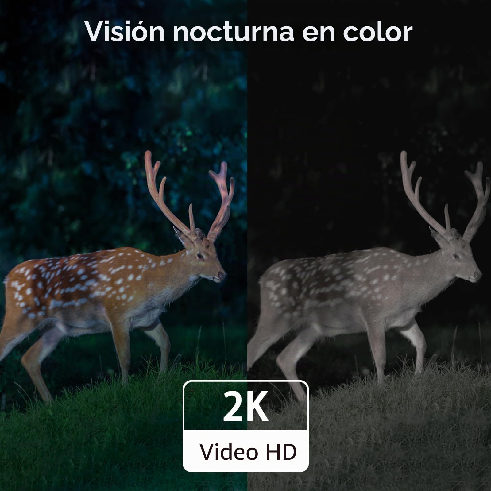 ieGeek 4G/3G LTE Camara de Vigilancia Solar Inalámbrica 2K 3MP | Batería 10000mAh, Visión Nocturna en Color, PTZ 350°&90°, Detección Humana PIR, Soporte Cambiar Tarjeta SIM