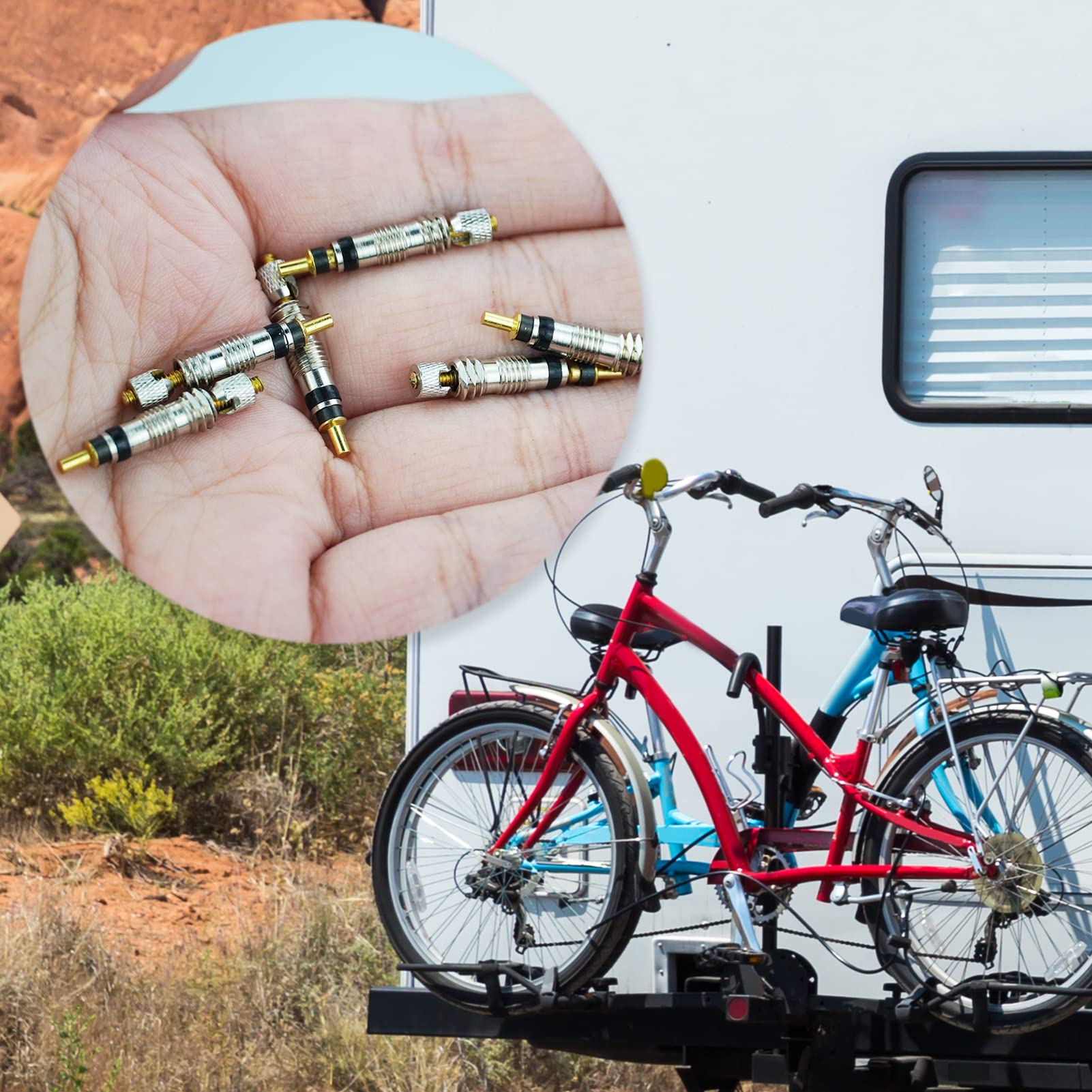 Adaptateur Valve Velo Kit De Tige De Valve Presta Sans Chambre