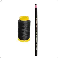 Linha epilação egipicia 100% poliamida Preto + Lapis Dermatografico Preto Design Sobrancelha Micropigmentação