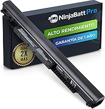NinjaBatt Pro Battery for HP 807957-001 807956-001 HS04 HS03 HSTNN-LB6V 807612-421 HSTNN-LB6U 250 G5 807611-421 TPN-C125 15-AF067SA 844 35353 535353 2-851 - Samsung Cells - Long Lasting- [4 Cells