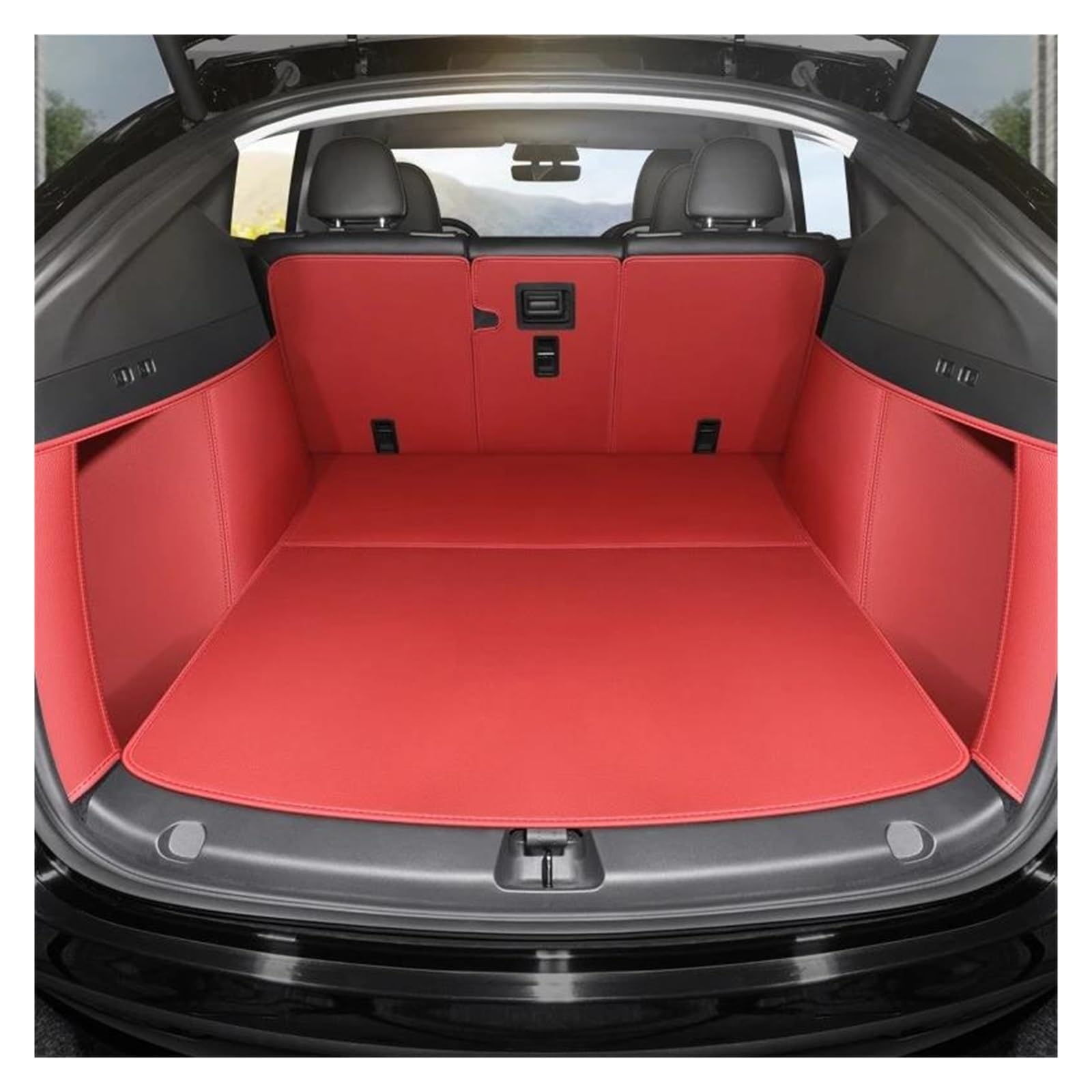 Tapis de coffre voiture pour BMW iX1 fini la moquette sale et usée - 2