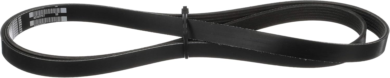 Quicksilver 865615Q04 Serpentine Belt -1,941 mm Long for MerCruiser 2001 and Newer V-6 & V-8 (305 & 350 CID) Alpha Engines with Standard Cooling