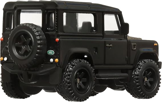 Hot Wheels Fast and Fast - Land Rover Defender 90 Ride On Toy Mini Car Ages 3+ Black HYP74