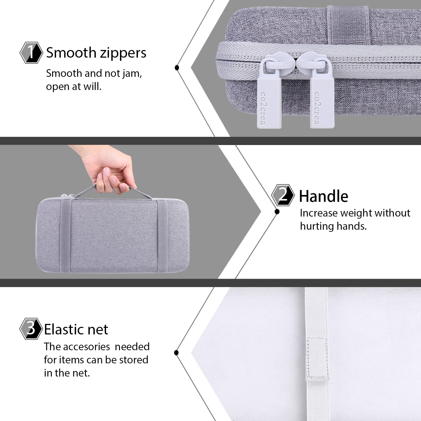 Amazon | co2CREA 収納ケース 互換品 RK ロイヤルKLUDGE RK61