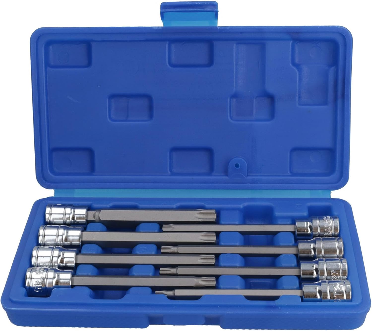 Tamper Torx Star Bit Sockets Short and Extra Long 3/8" dr T10 - T60 Tamperproof