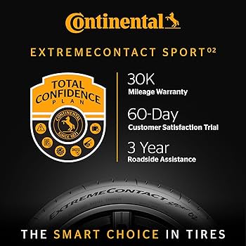 Amazon.com: Continental ExtremeContact Sport 02 Summer 255/35ZR20