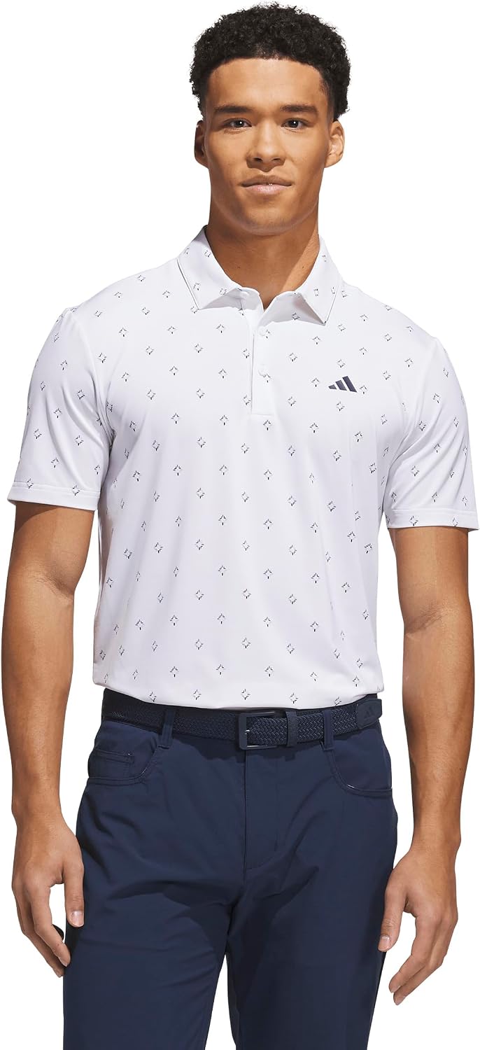 adidas Golf Ultimate365 Essence Print Climacool Polo Shirt