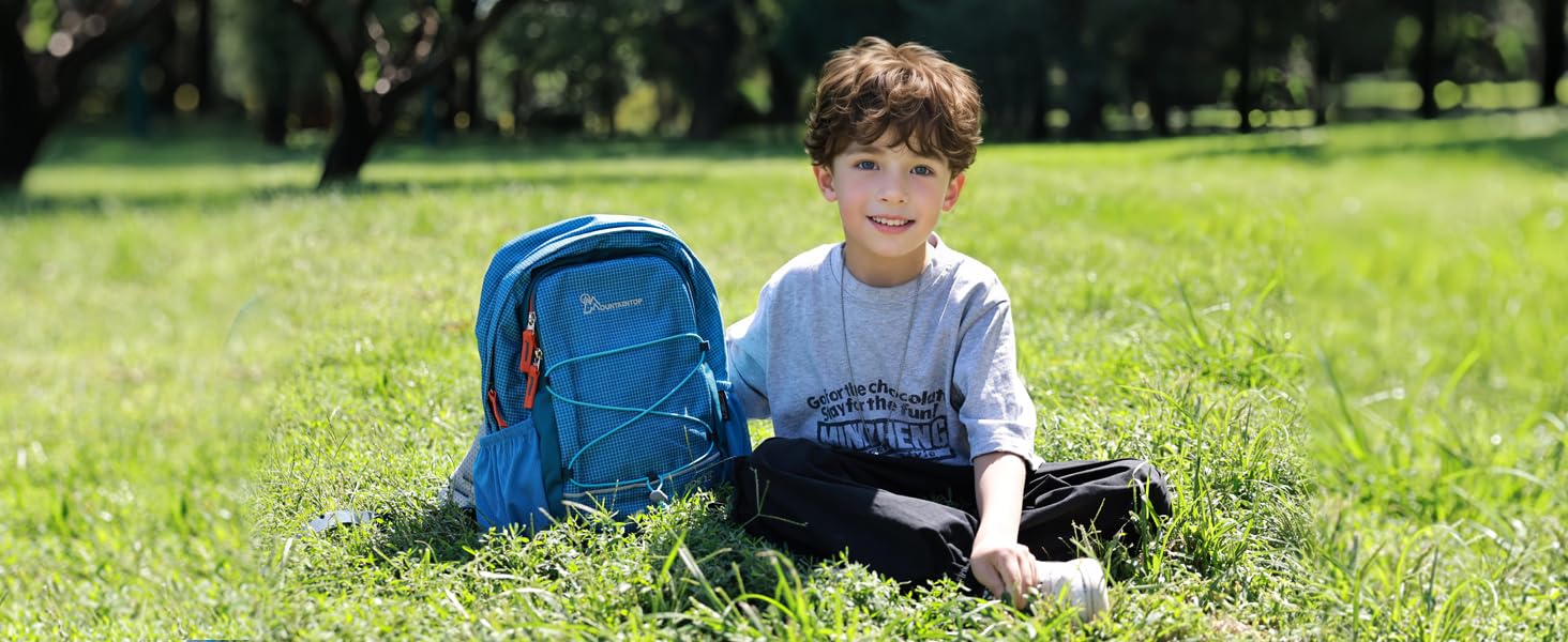Mountaintop 15L Kinderrucksack Rucksack Kindergarten Jungen Mädchen Kleiner Tagesrucksack Schulrucksack Kindertasche