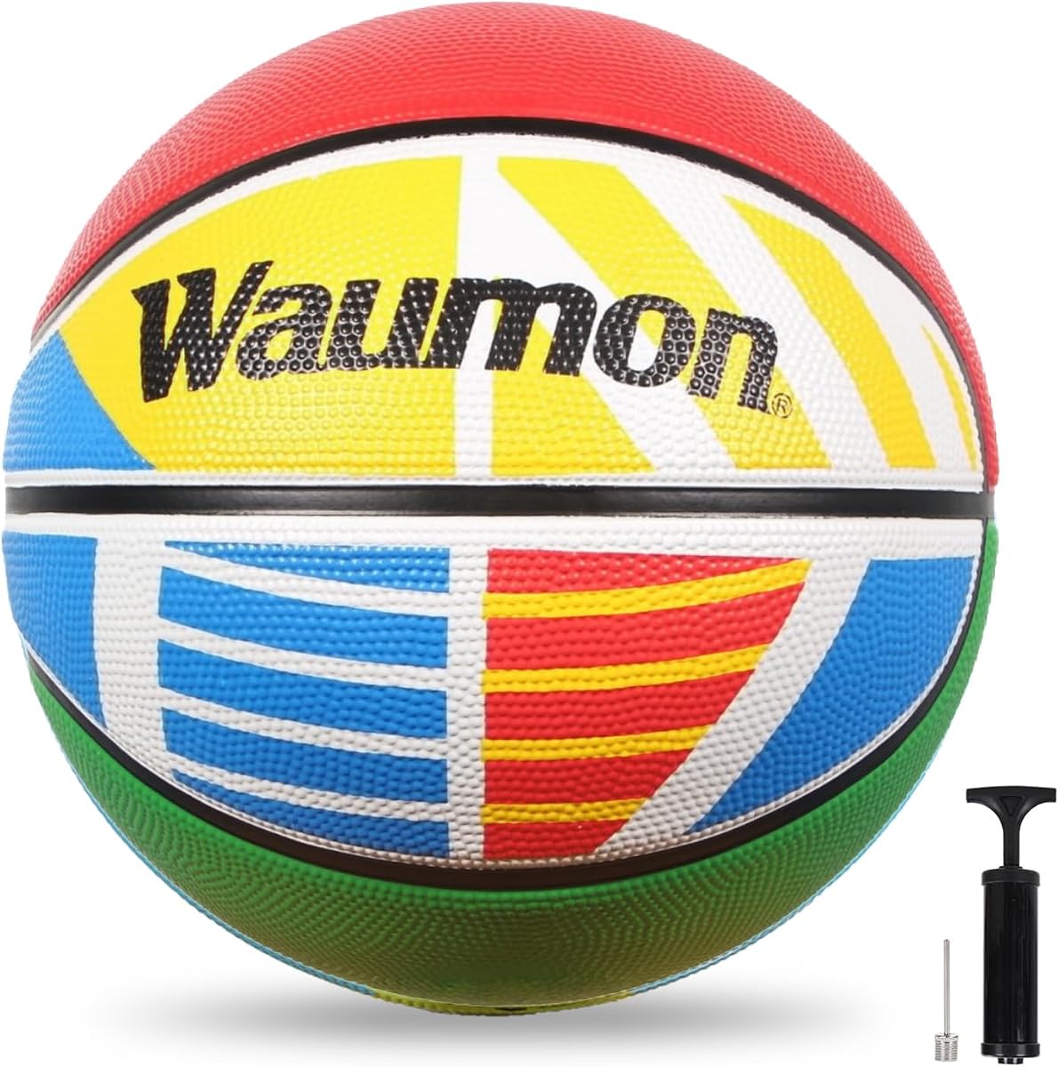 Children’s/Teenage Sizes 5 (27.5 inches) Basketball Rubber Indoor/Outdoor Basketball Suitable for Boys and Girls Aged 3-15, Perfect for Pool Games (Children’s Gift).