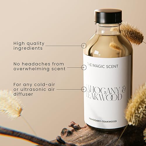 Miniatura 35 de The Magic Scent Aceite difusor de té blanco – Aromas de lujo para hotel y hogar – Difusor de aromas de aceite para el hogar diseñado para su uso