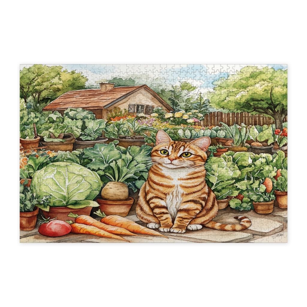 Puzzle de madera de gato de Bengala, entretenimiento creativo para tardes relajantes en casa 7