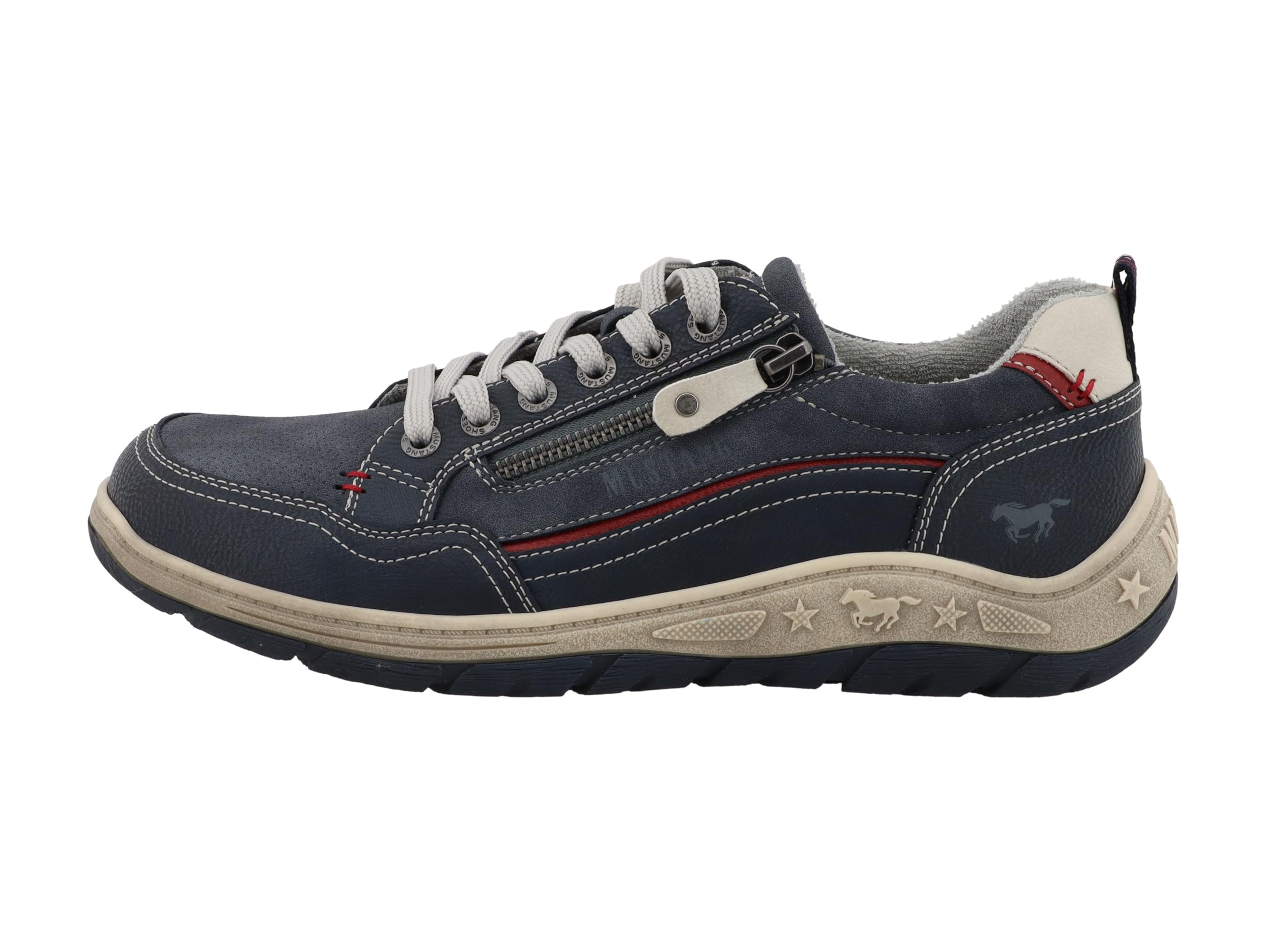 MUSTANG Herren Low-Top Sneaker, Männer Halbschuhe