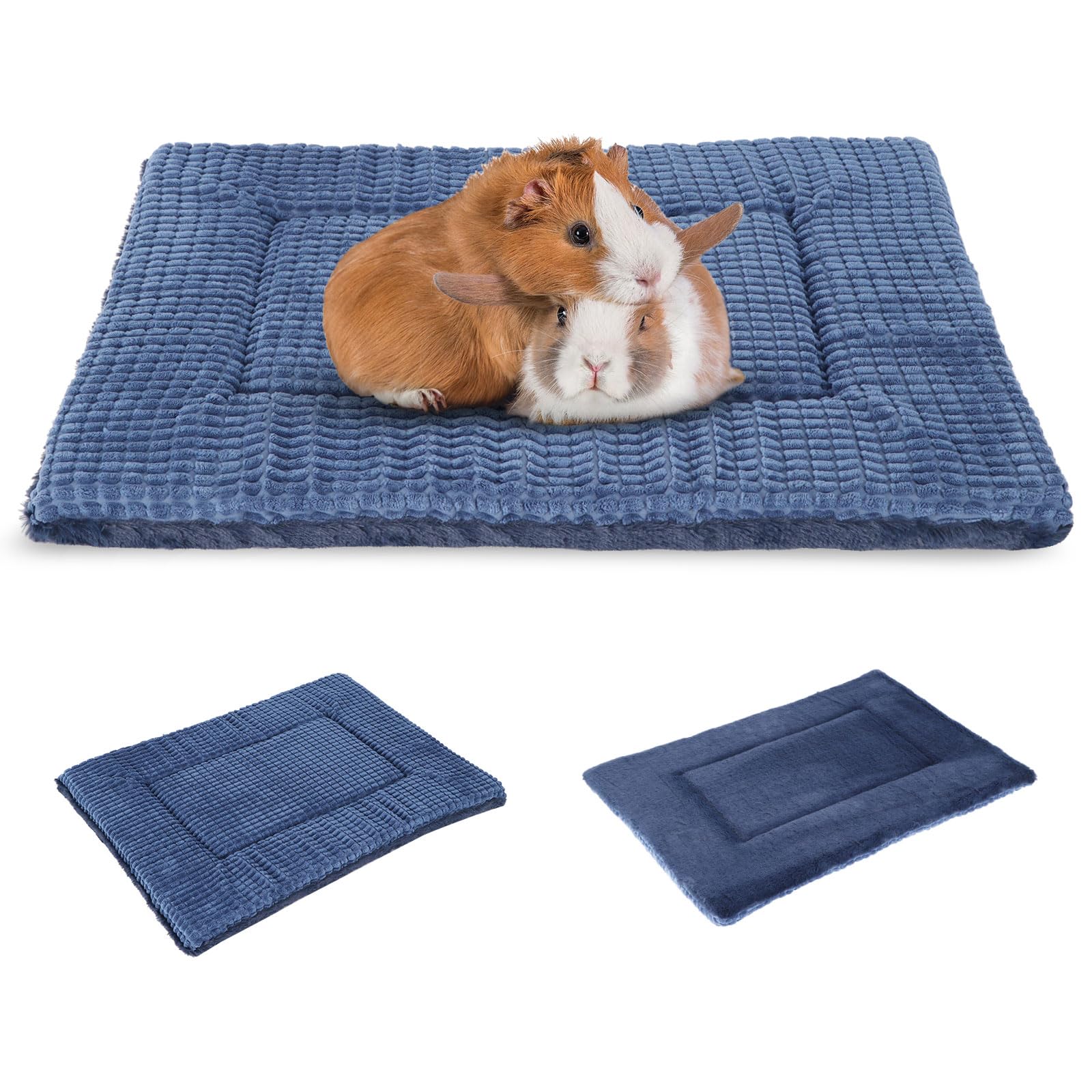 BVAGSS Orthopädisches Hundebett, Waschbar Hundekissen flauschig Hundematte, Umkehrbar Weiche und Warme Hundematte für klein mittel große Hunde XH079