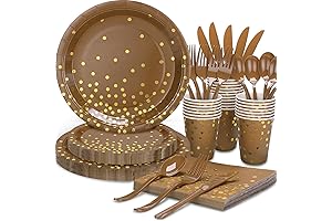 Brown & Gold Chocolate Party Decorations: An Extravagant Treat for your Celebrations