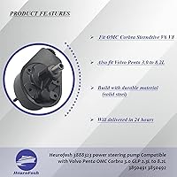Vista 2 de 3888323 Bomba de dirección asistida compatible con Penta OMC Corbra 3.0 GLP 2.3L a 8.2L 3850491 3850492