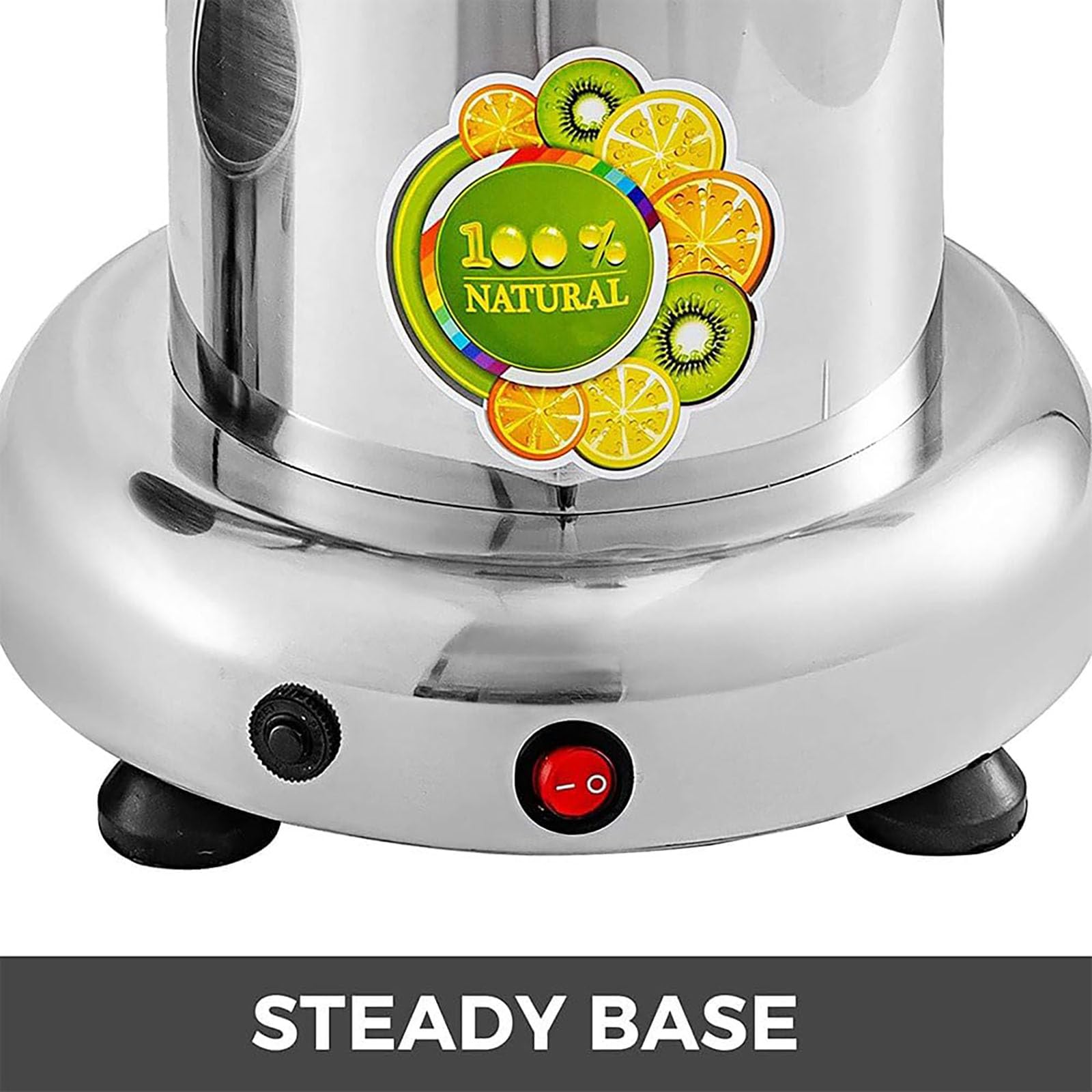 Extractor de jugo comercial, exprimidor resistente para frutas y verduras, ideal para tiendas de jugos, restaurantes y hoteles - Máquina de exprimir eficiente