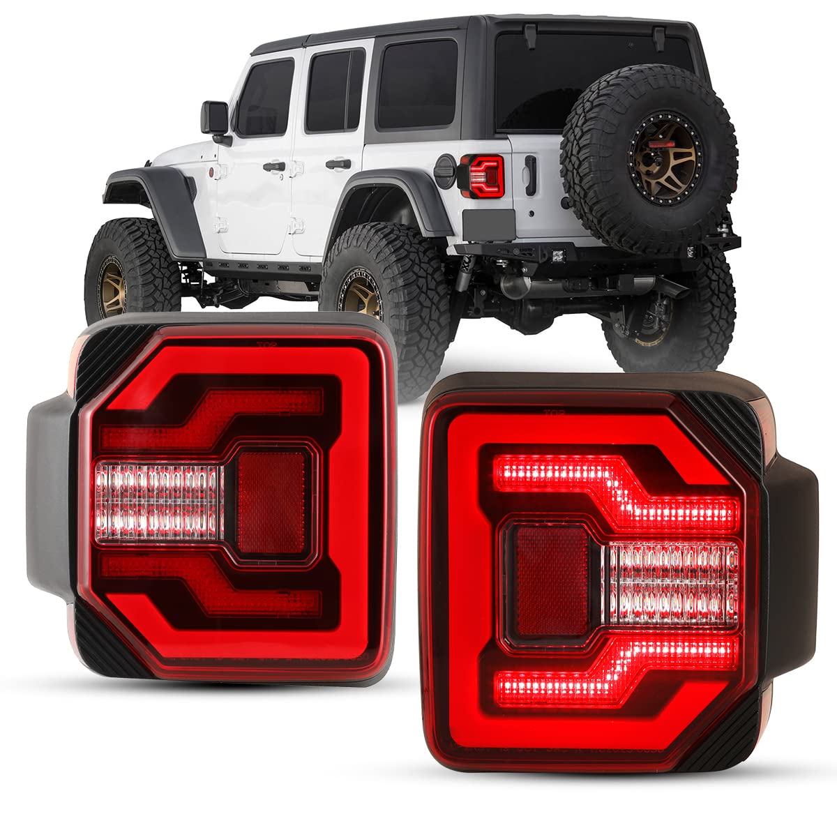 jlラングラー mopar純正テールランプ MOPAR 純正 JL ラングラー 日本仕様 LEDテールライト 取付け
