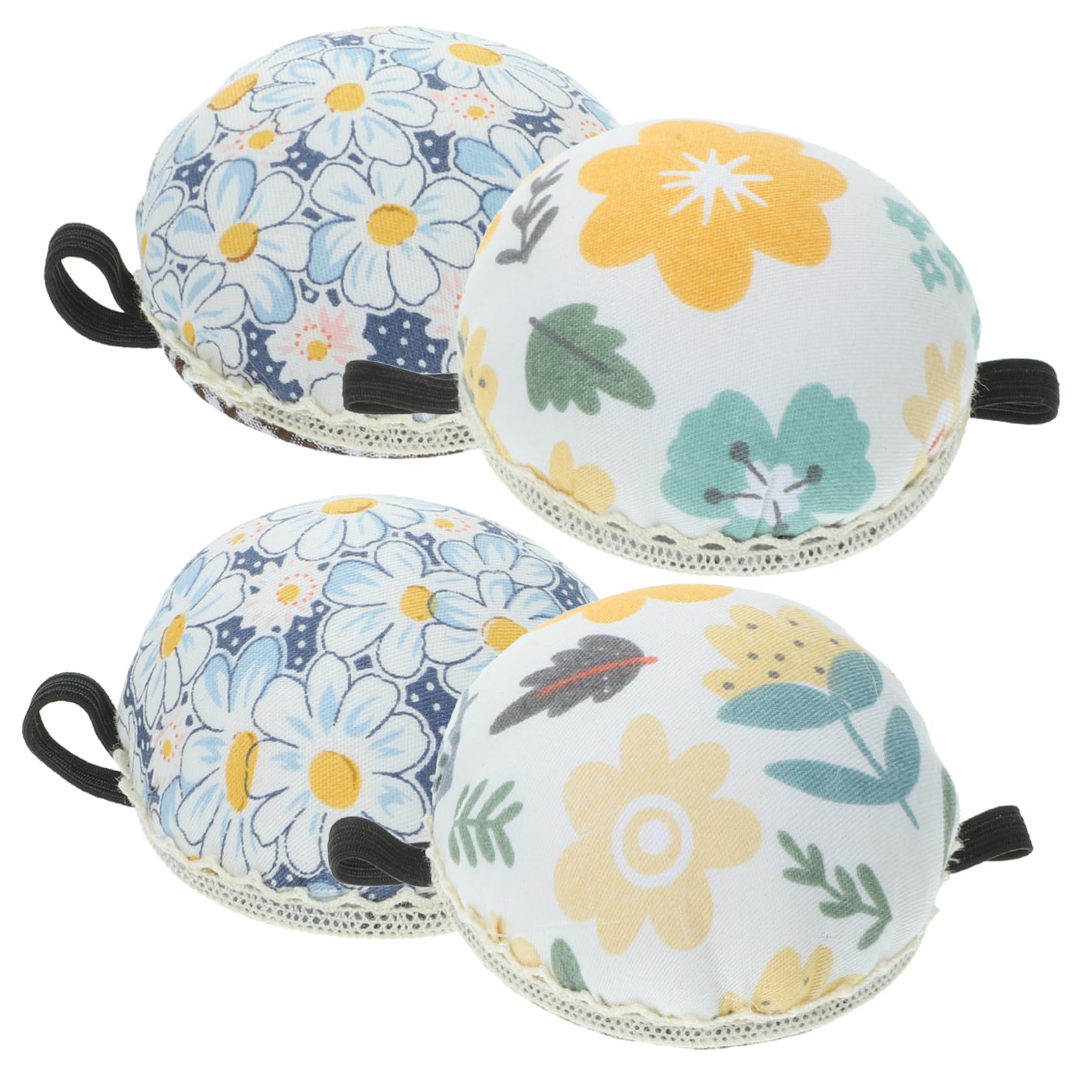 Tofficu 16piezas Alfiletero De Mano Reutilizable Banda Para Muñeca Herramienta De Costura Diaria Para Bordado y Manualidades