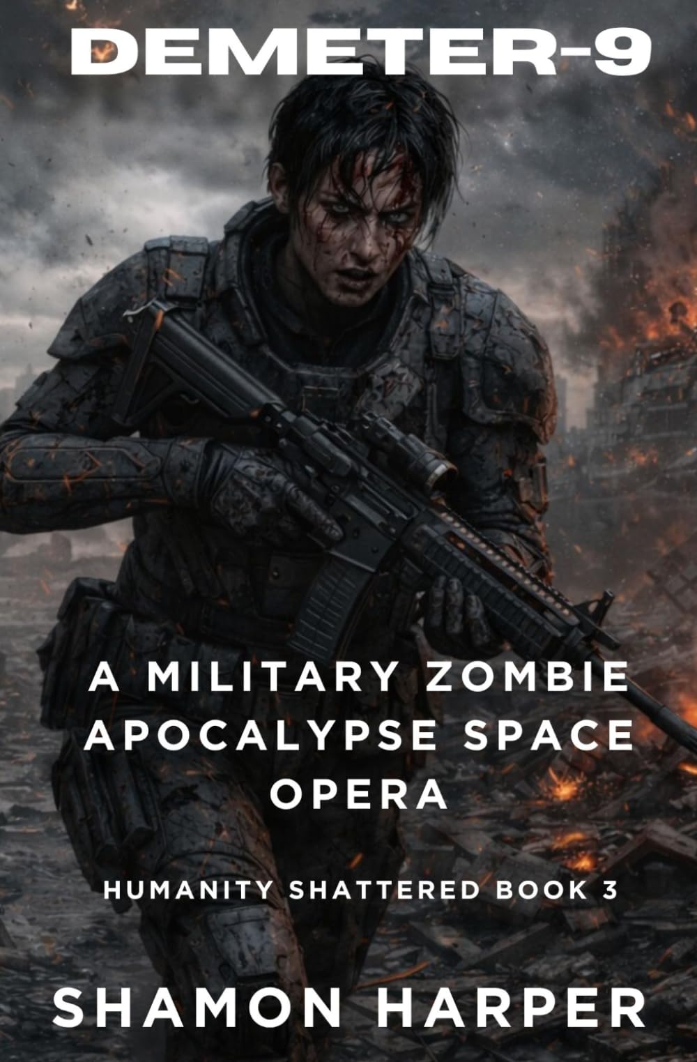 DEMETER-9: A MILITARY ZOMBIE APOCALYPSE SPACE OPERA (HUMANITY SHATTERED BOOK 3)